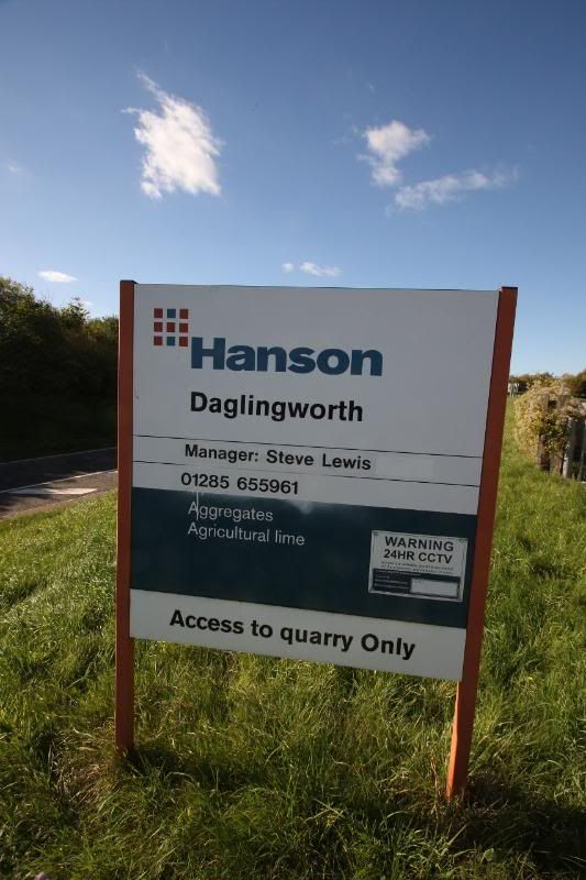 hanson aggregates daglinworth quarry